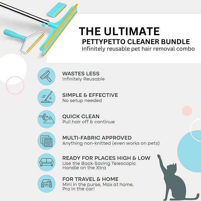 Ultimate Pet Hair Removal Kit – Mini, Pro & Max